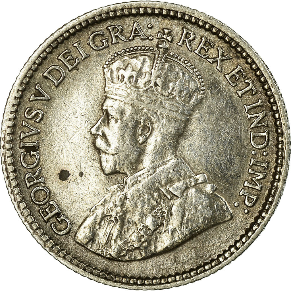 Coin, Canada, George V, 5 Cents, 1913, Royal Canadian Mint, Ottawa, AU(55-58)