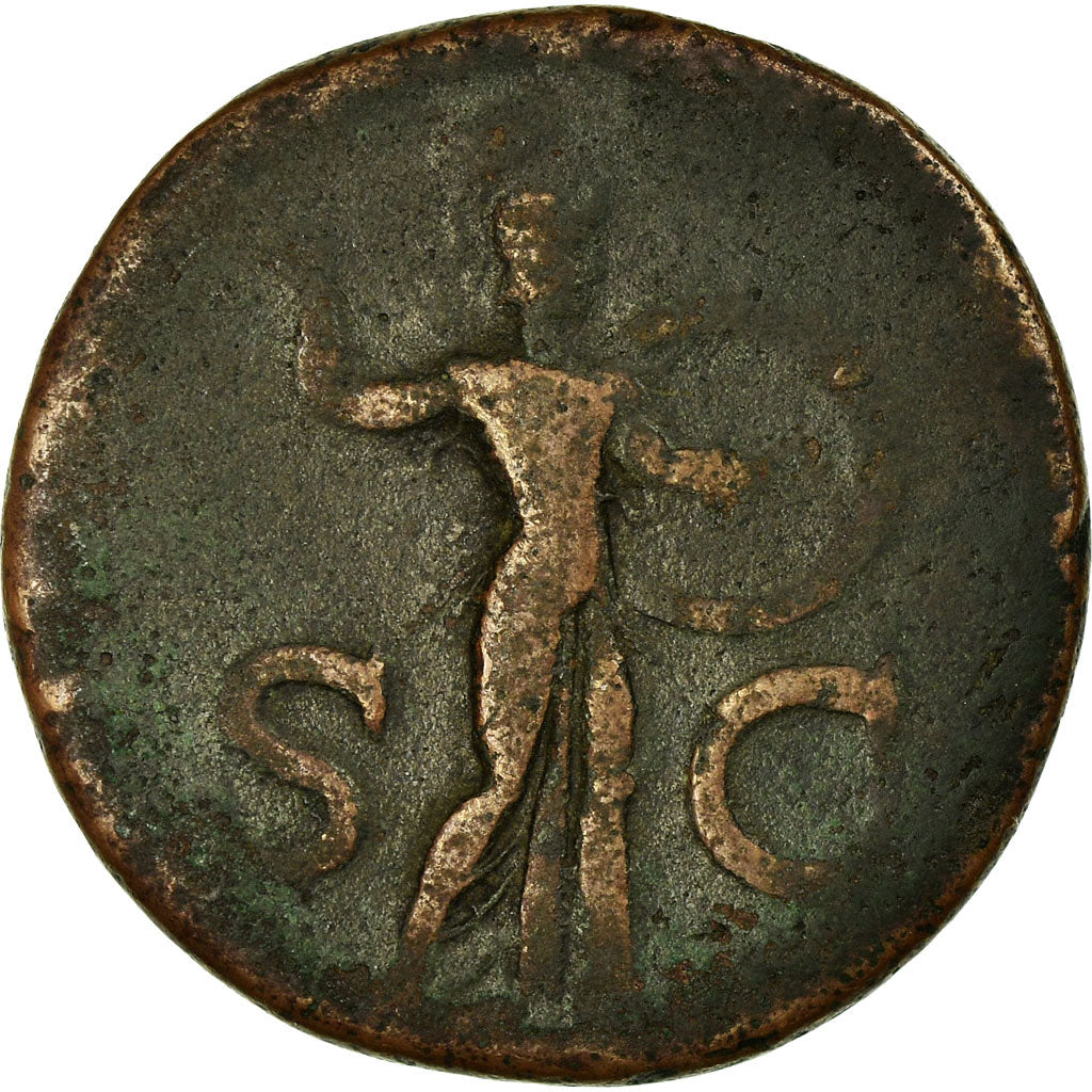 Coin, Claudius, As, 42-43, Rome, VF(20-25), Bronze, RIC:116