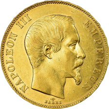 Moneta, Francia, Napoleon III, Napoléon III, 50 Francs, 1857, Paris, SPL-, Oro