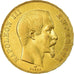 Munten, Frankrijk, Napoleon III, Napoléon III, 50 Francs, 1858, Paris, ZF+