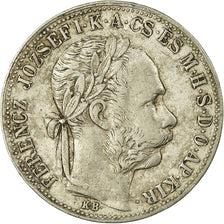 Coin, Hungary, Franz Joseph I, Forint, 1883, EF(40-45), Silver, KM:469