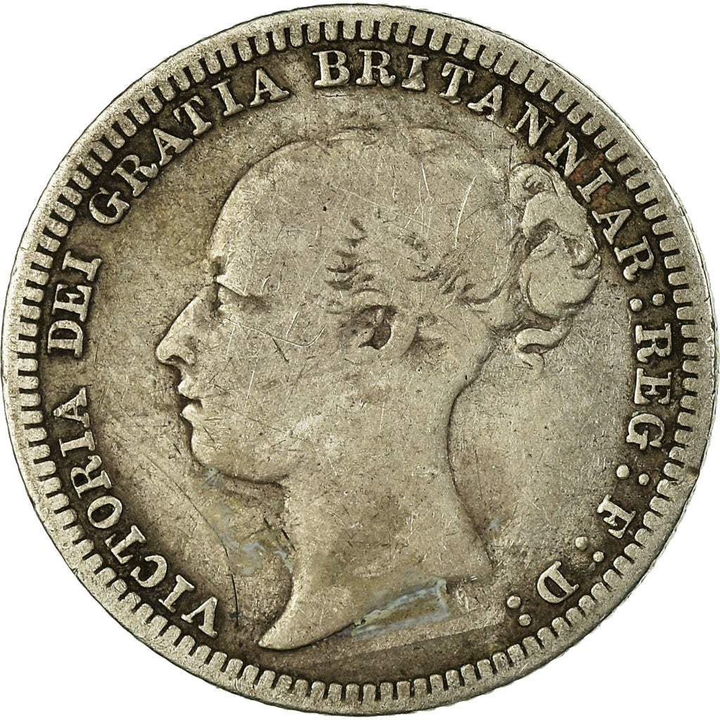 Monnaie, Grande-Bretagne, Victoria, 6 Pence, 1879, TB, Argent, KM:751.2