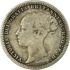 Monnaie, Grande-Bretagne, Victoria, 6 Pence, 1879, TB, Argent, KM:751.2