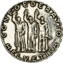 Coin, Switzerland, 5 Francs, 1941, Bern, AU(55-58), Silver, KM:44