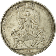 Coin, Switzerland, 5 Francs, 1881, VF(30-35), Silver, KM:S15