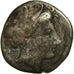 Monnaie, Locris, Opuntii, Persephone, 1/4 Statère, TB+, Argent, Pozzi:3122