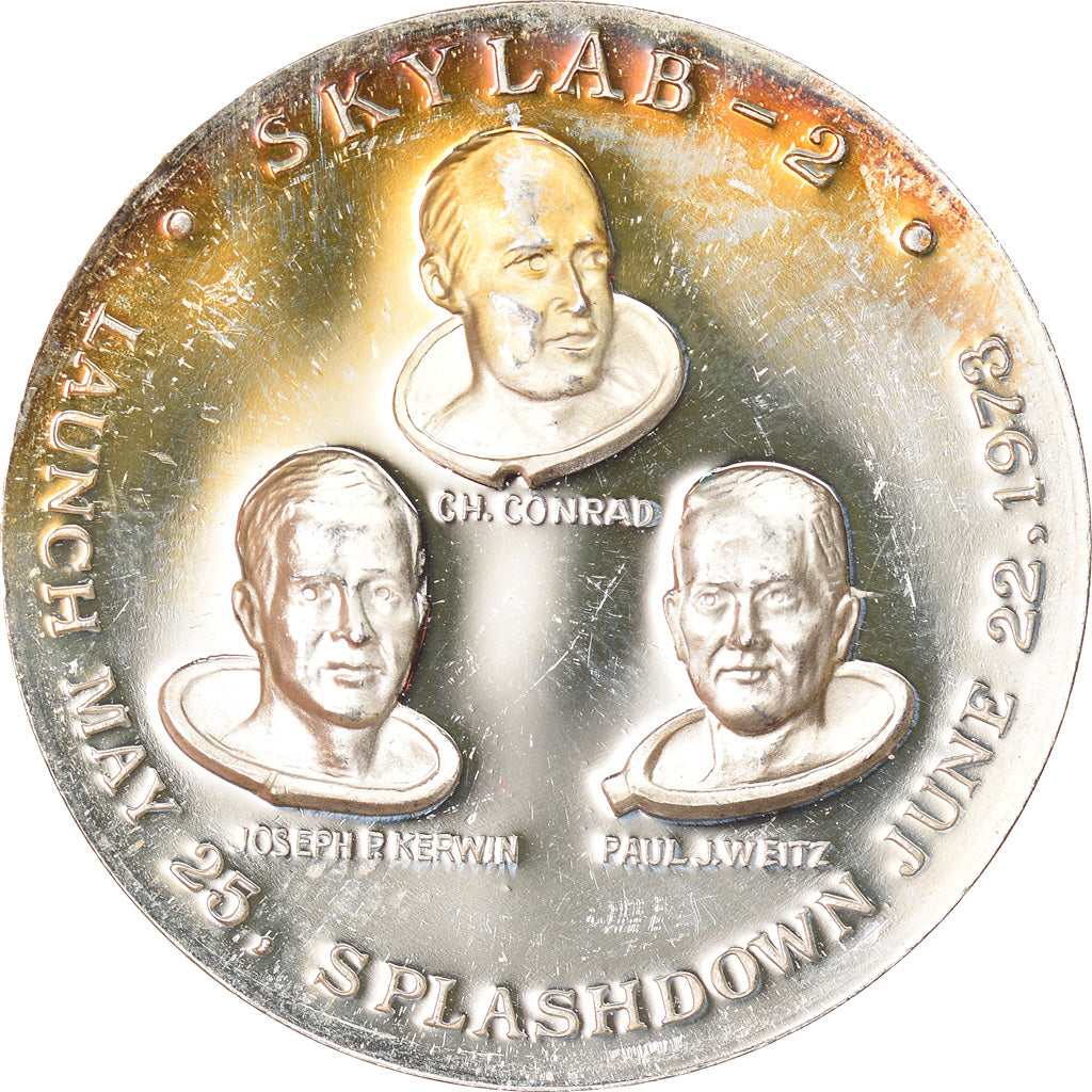 Suisse, Médaille, Skylab 2, Conrad, Kerwin, Weitz, Sciences & Technologies