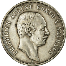 Coin, German States, SAXONY-ALBERTINE, Friedrich August III, 3 Mark, 1909