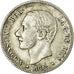 Moneda, España, Alfonso XII, 2 Pesetas, 1882, Madrid, BC+, Plata, KM:678.2