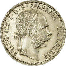 Coin, Austria, Franz Joseph I, Florin, 1883, AU(55-58), Silver, KM:2222