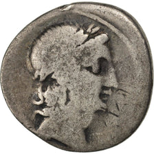 Octavia, Denarius, VF(20-25), Silver, Babelon #156, 3.10
