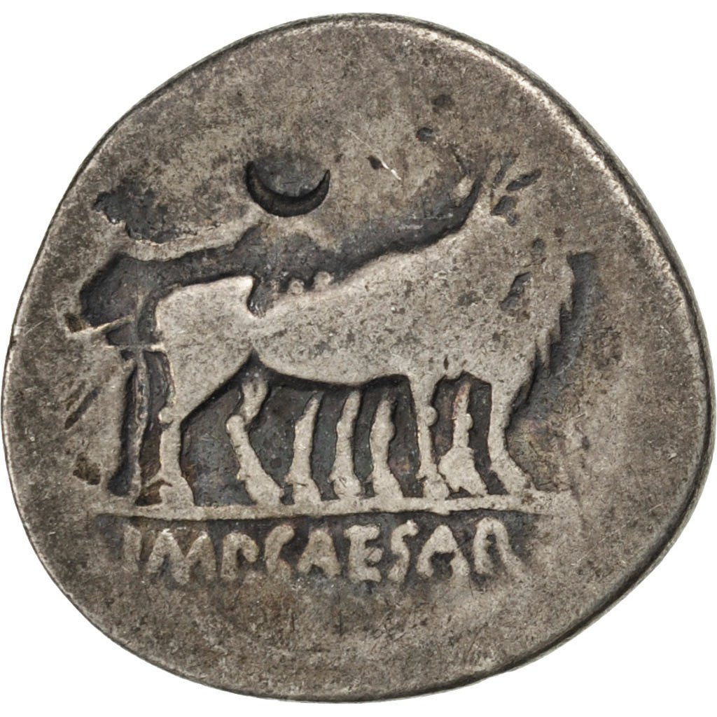 Octavia, Denarius, VF(20-25), Silver, Babelon #156, 3.10