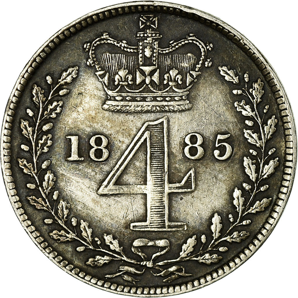 Moneta, Gran Bretagna, Victoria, 4 Pence, Groat, 1845, BB+, Argento, KM:732