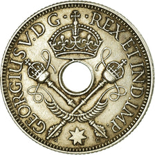 Coin, NEW GUINEA, George V, Shilling, 1935, AU(55-58), Silver, KM:5