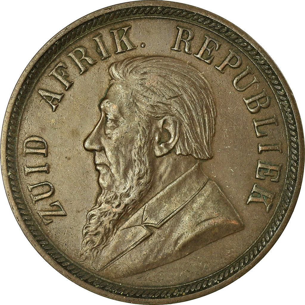 Monnaie, Afrique du Sud, Penny, 1898, TTB+, Bronze, KM:2