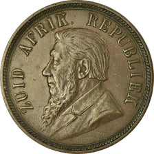 Monnaie, Afrique du Sud, Penny, 1898, TTB+, Bronze, KM:2