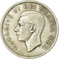 Coin, Canada, George VI, Dollar, 1949, Royal Canadian Mint, Ottawa, EF(40-45)