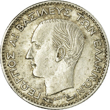 Coin, Greece, George I, 20 Lepta, 1883, Paris, AU(50-53), Silver, KM:44