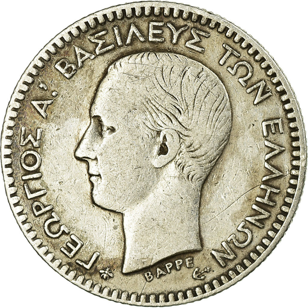 Coin, Greece, George I, 50 Lepta, 1874, Athens, VF(30-35), Silver, KM:37