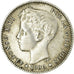 Moneta, Hiszpania, Alfonso XIII, Peseta, 1900, Madrid, AU(50-53), Srebro, KM:706