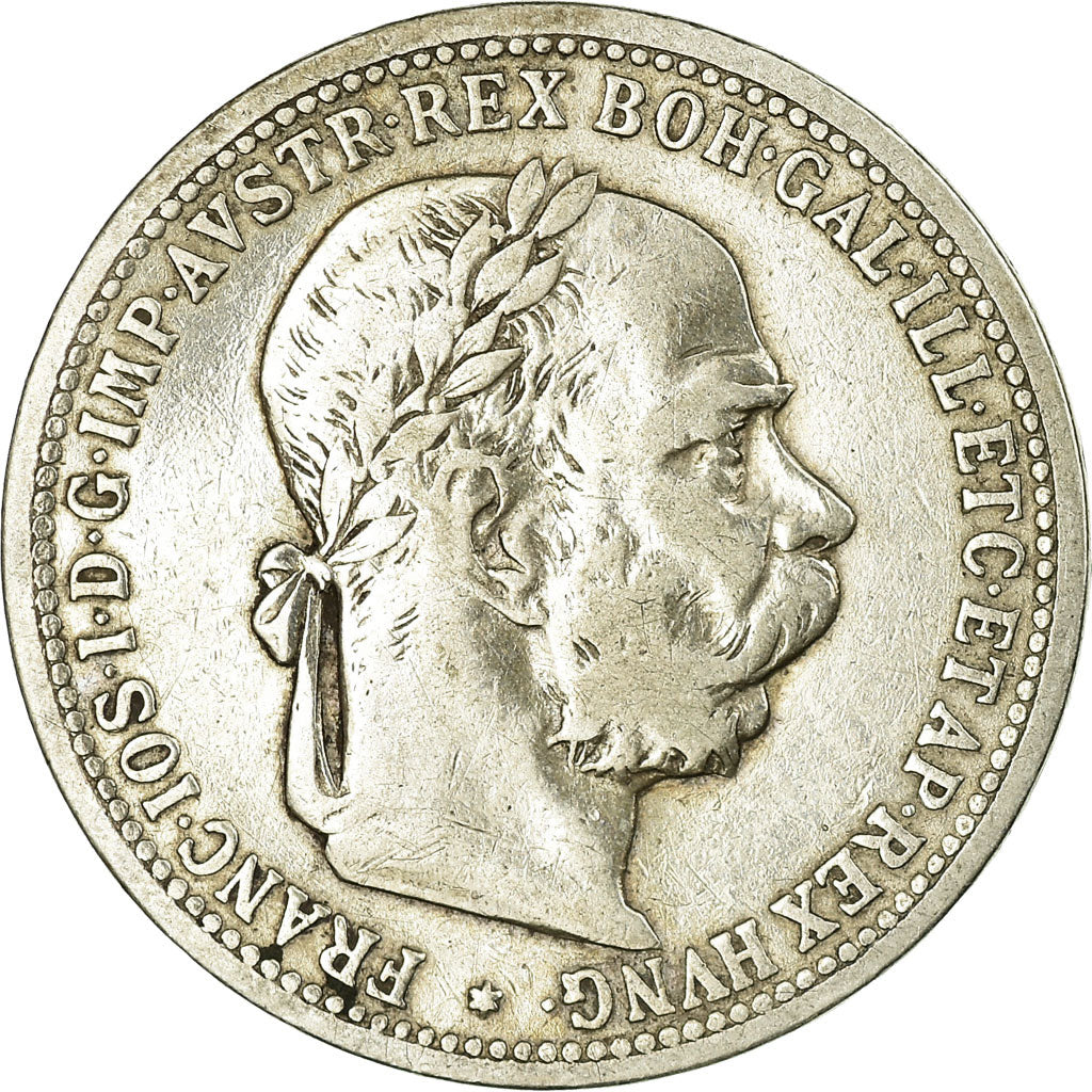 Moneta, Austria, Franz Joseph I, Corona, 1896, BB, Argento, KM:2804