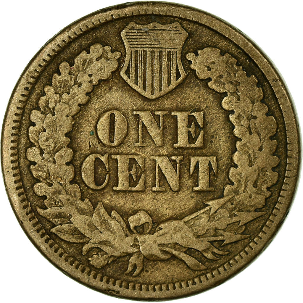 UNITED STATES, Indian Head Cent, Cent, 1863, U.S. Mint, KM #90, AU(55-58),...