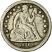 Coin, United States, Seated Liberty Dime, Dime, 1856, U.S. Mint, Philadelphia