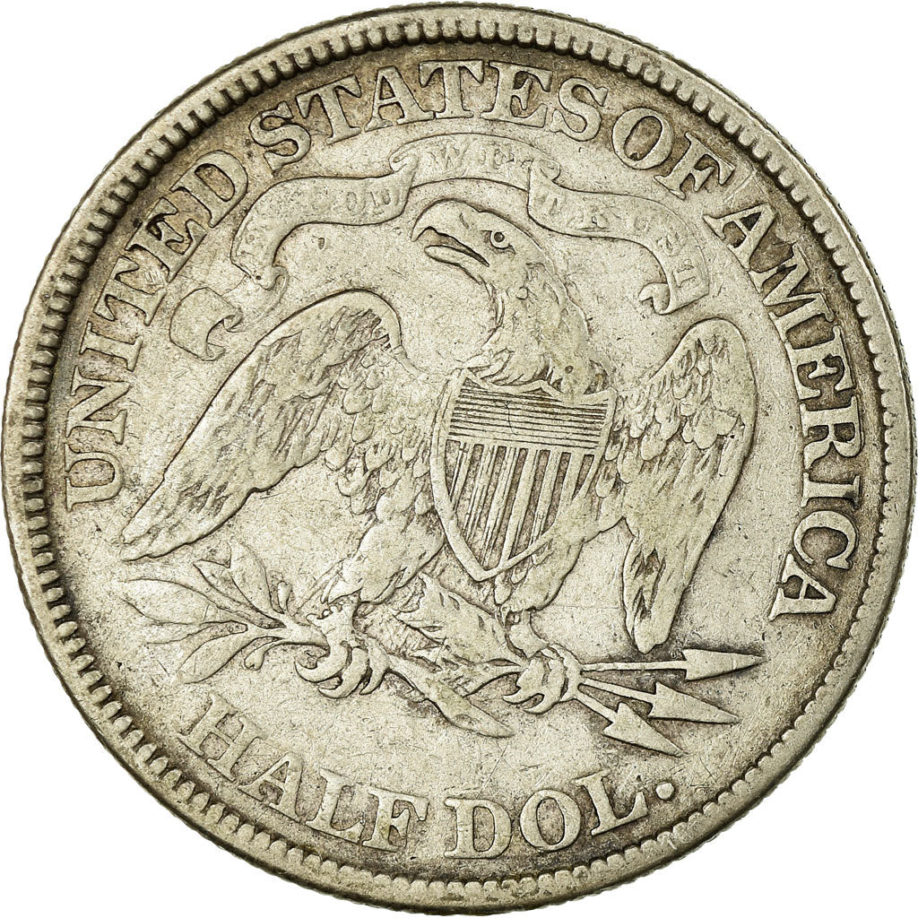 Monnaie, États-Unis, Seated Liberty Half Dollar, Half Dollar, 1874, U.S. Mint