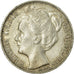 Moneta, Holandia, Wilhelmina I, Gulden, 1901, VF(30-35), Srebro, KM:122.1