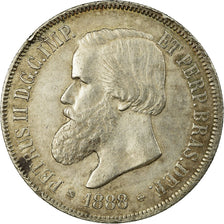 Monnaie, Brésil, Pedro II, 2000 Reis, 1888, TTB, Argent, KM:485