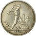 Coin, Russia, 50 Kopeks, 1924, EF(40-45), Silver, KM:89.1