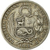 Moneda, Perú, SOUTH PERU, Sol, 1868, Lima, MBC, Plata, KM:196.3