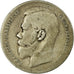 Coin, Russia, Nicholas II, Rouble, 1899, St. Petersburg, VF(20-25), Silver