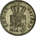 Munten, Duitse staten, BAVARIA, Ludwig I, Kreuzer, 1845, UNC, Zilver, KM:799