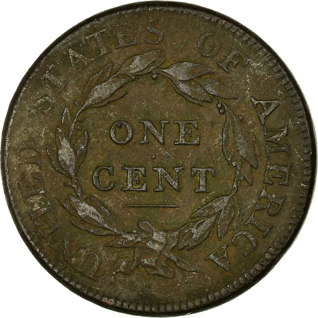 Coin, United States, Classic Head Cent, Cent, 1810, U.S. Mint, Philadelphia