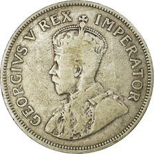Moneta, Południowa Afryka, George V, 2-1/2 Shillings, 1923, VF(20-25), Srebro