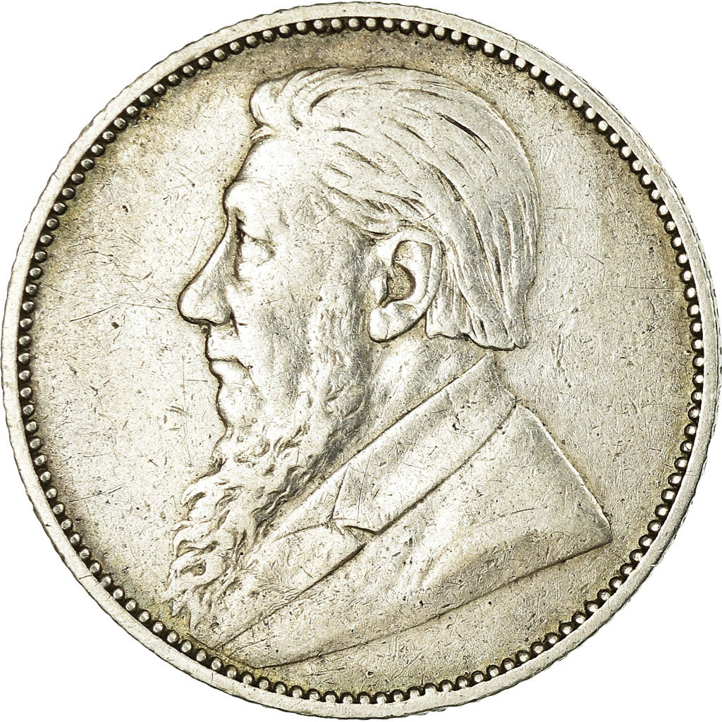 Coin, South Africa, Shilling, 1895, EF(40-45), Silver, KM:5
