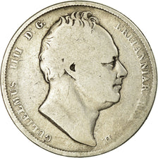 Coin, Great Britain, William IV, 1/2 Crown, 1836, London, F(12-15), Silver