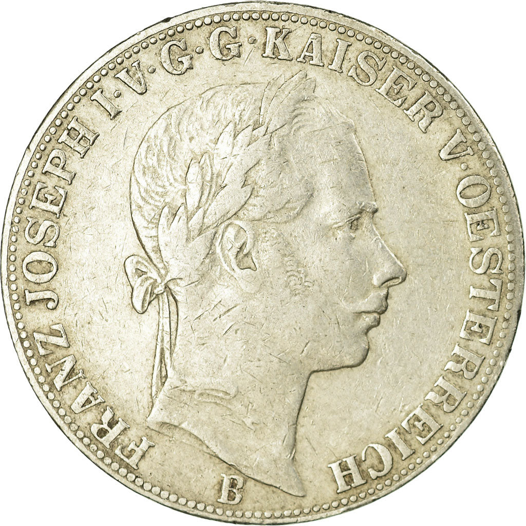 Coin, Austria, Franz Joseph I, Thaler, 1861, EF(40-45), Silver, KM:2244