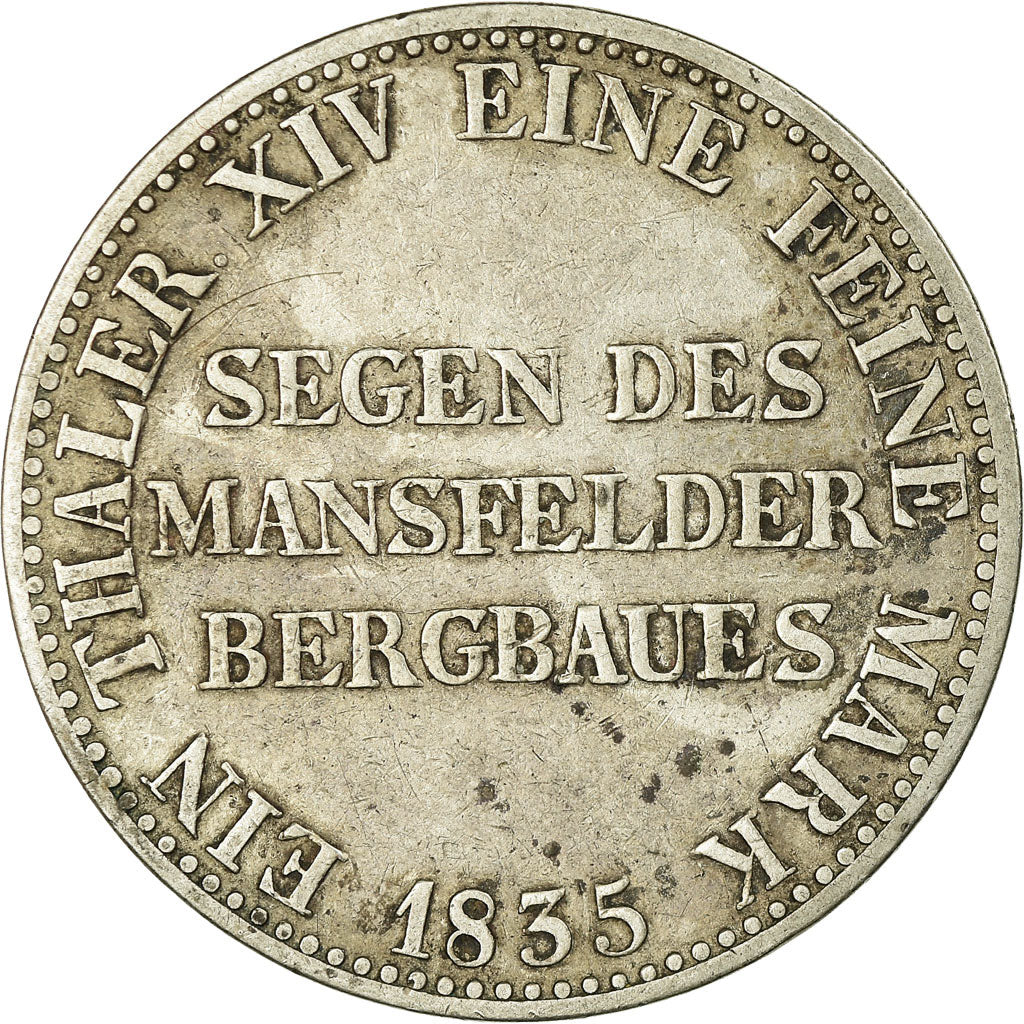 Coin, German States, PRUSSIA, Friedrich Wilhelm III, Thaler, 1835, Berlin