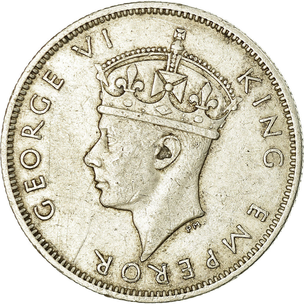 Coin, Southern Rhodesia, George VI, 2 Shillings, 1942, EF(40-45), Silver, KM:19