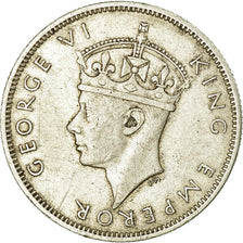 Coin, Southern Rhodesia, George VI, 2 Shillings, 1942, EF(40-45), Silver, KM:19