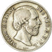 Coin, Netherlands, William III, Gulden, 1855, EF(40-45), Silver, KM:93