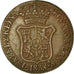 Coin, Spain, CATALONIA, Isabel II, 6 Quartos, 1838, Barcelona, AU(50-53)
