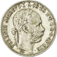 Coin, Hungary, Franz Joseph I, Forint, 1892, VF(30-35), Silver, KM:475
