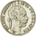 Coin, Hungary, Franz Joseph I, Forint, 1892, VF(30-35), Silver, KM:475