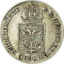 Münze, Österreich, Franz Joseph I, 6 Kreuzer, 1849, VZ, Silber, KM:2200