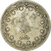 Moneta, Turchia, Abdul Aziz, 20 Kurush, 1866, Qustantiniyah, MB+, Argento