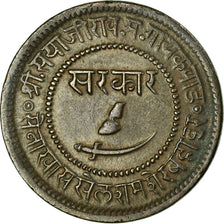 Münze, INDIA-PRINCELY STATES, BARODA, Sayaji Rao III, 2 Paisa, 1947, Baroda