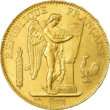 Coin, France, Génie, 100 Francs, 1886, Paris, MS(60-62), Gold, KM:832